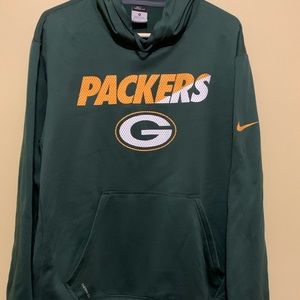 NWT Nike Therma-fit Green Bay Packers Hoodie